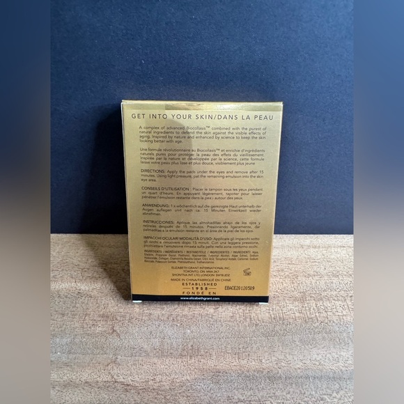 NIB Elizabeth Grant Biocollasis Complex Torriceiumn Eye Power 6 Pads - Picture 2 of 4